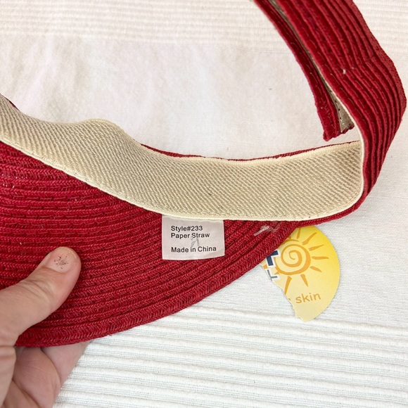 UPF 50+ Crushable Toyo Sun Visor - Picture 5 of 16